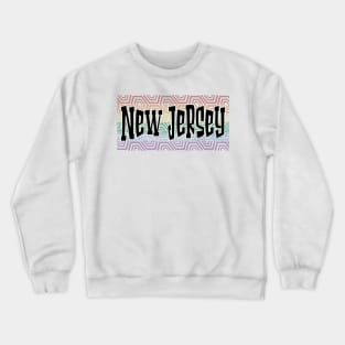 LGBTQ PRIDE USA NEW JERSEY Crewneck Sweatshirt